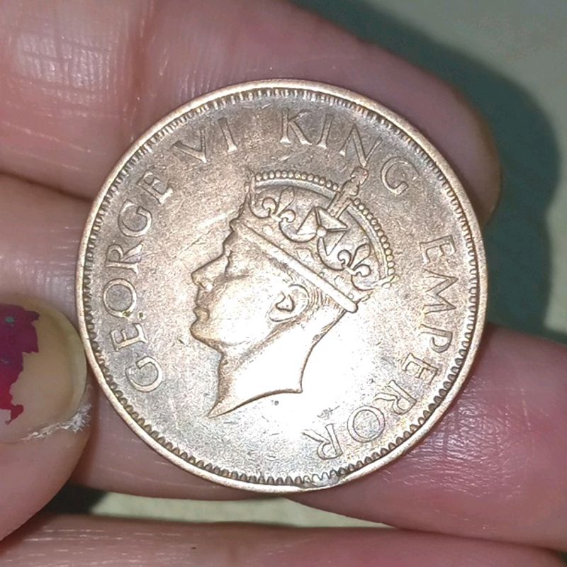 🇮🇳British India Coin One Quarter Anna1942🇮🇳