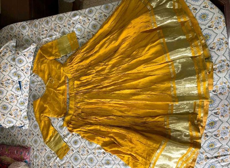 Yellow Lehenga Choli Set🏵🏵