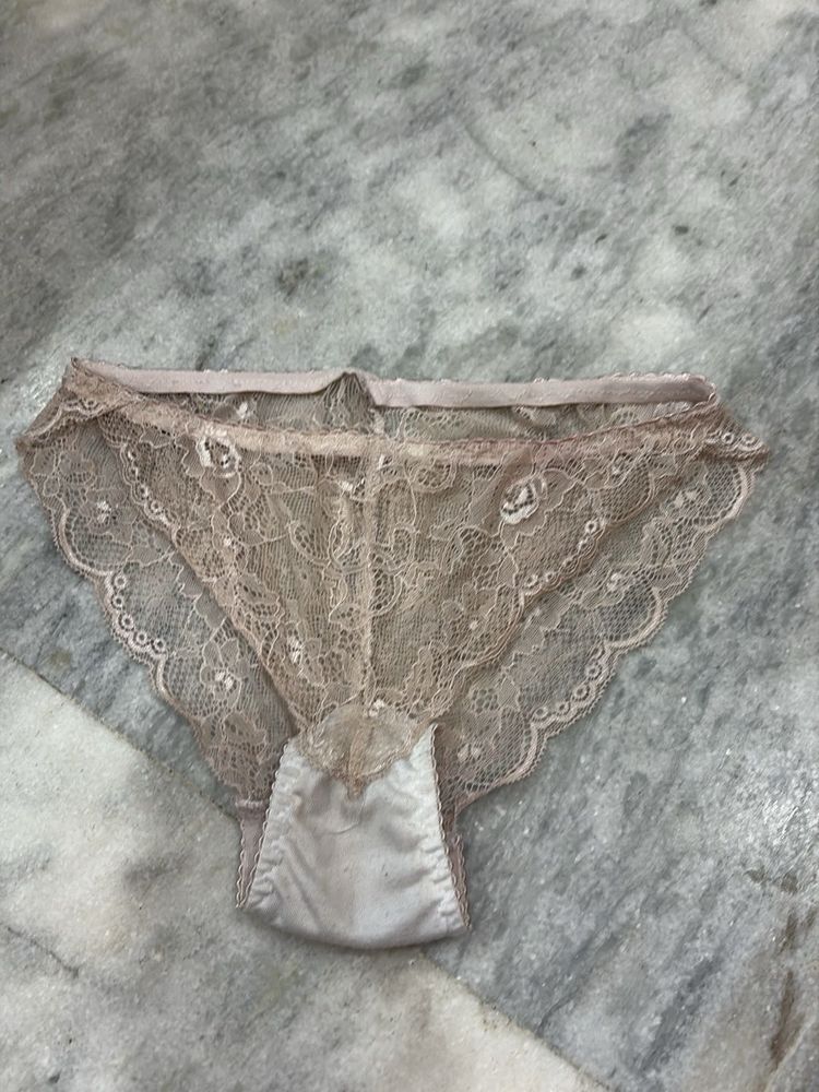 vintage Lace Trim Bikini Briefs
