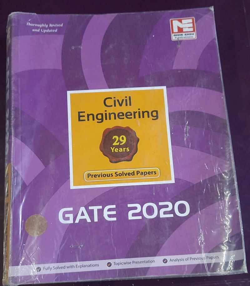 Made Easy GATE Civil Engineering Solved Papers