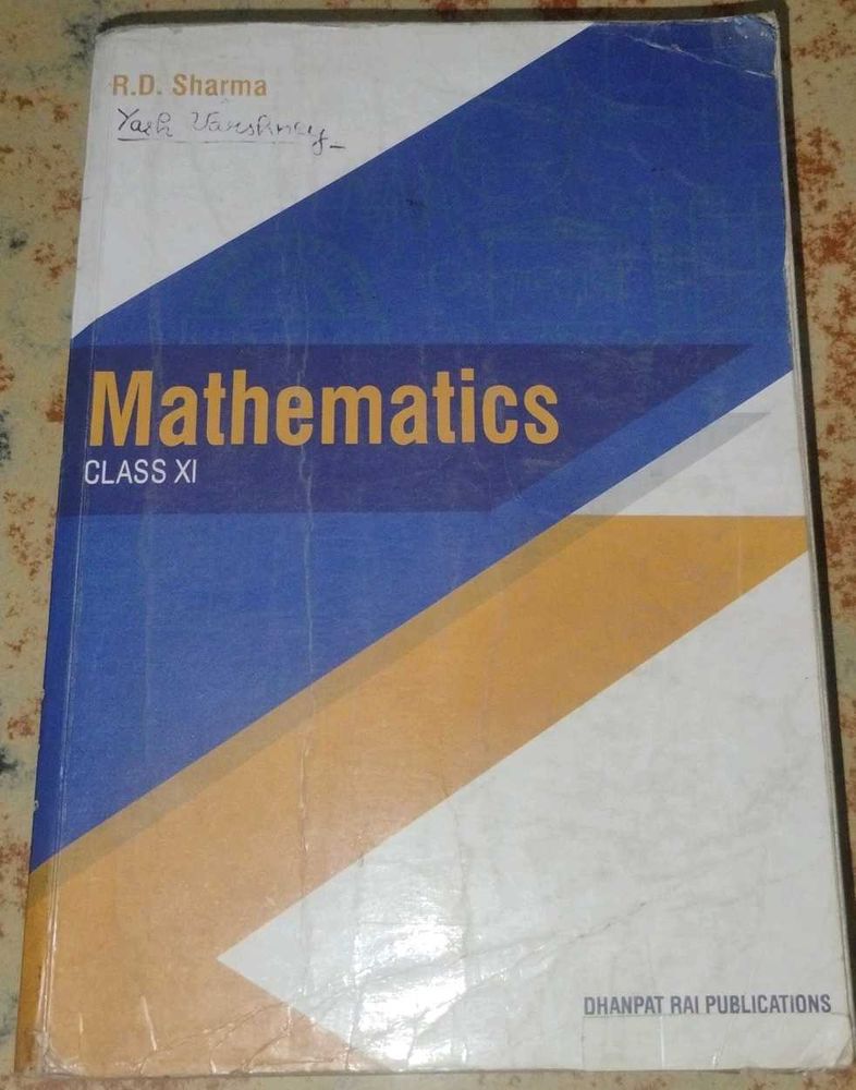 RD Sharma Mathematics Class 11 Book