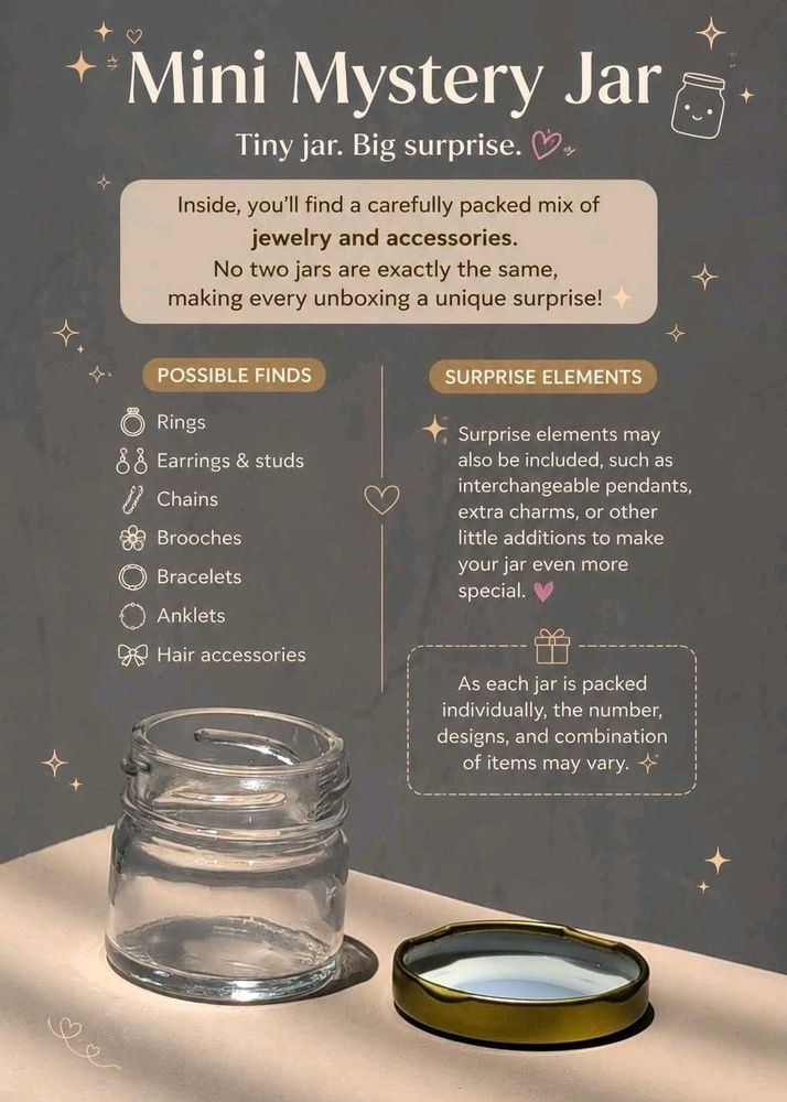 Mystery Jar - Jewelry &amp; Accessories