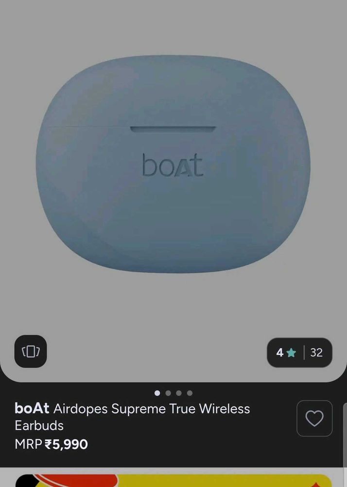 boAt Airdopes Supreme True Wireless Earbuds