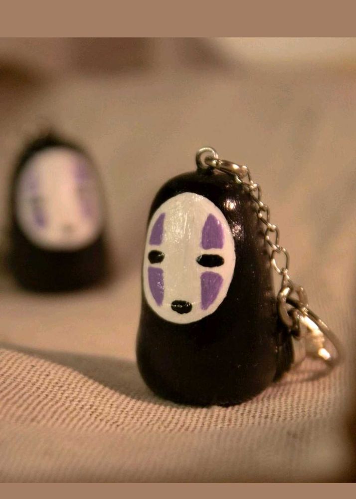 Kaonashi No Face Ghibli Attachment Charm 🖤
