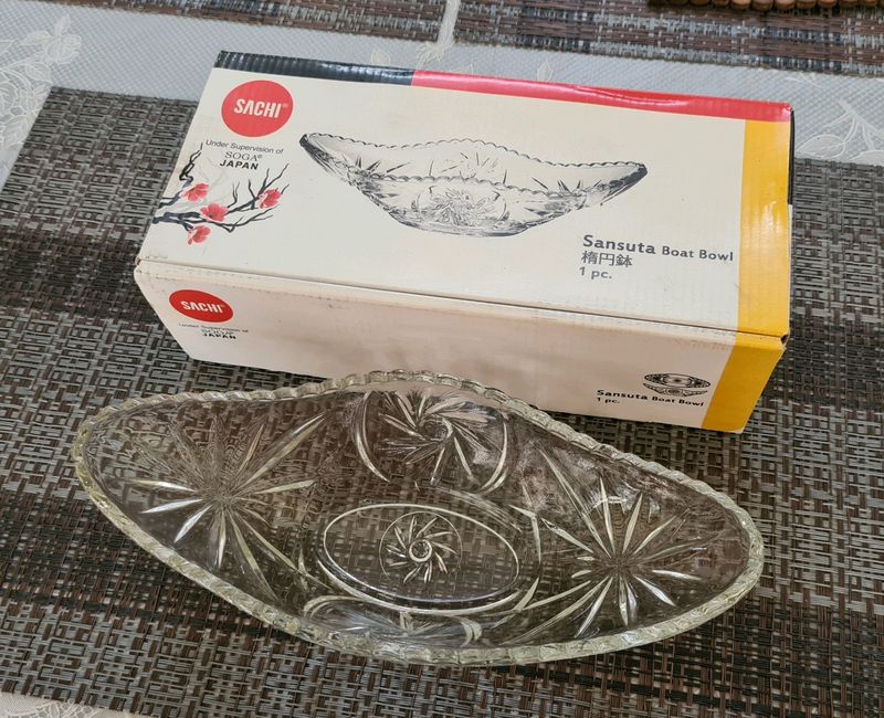 Glass Boat Bowl