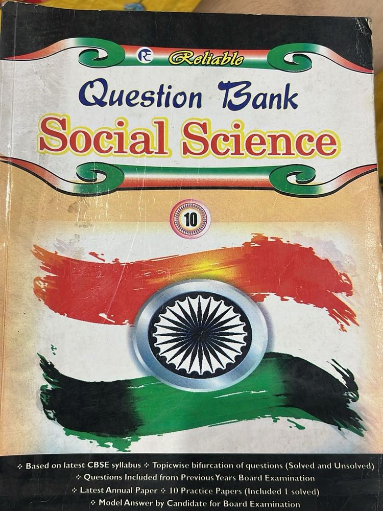 Class - X Reliable Question Bank Social Science