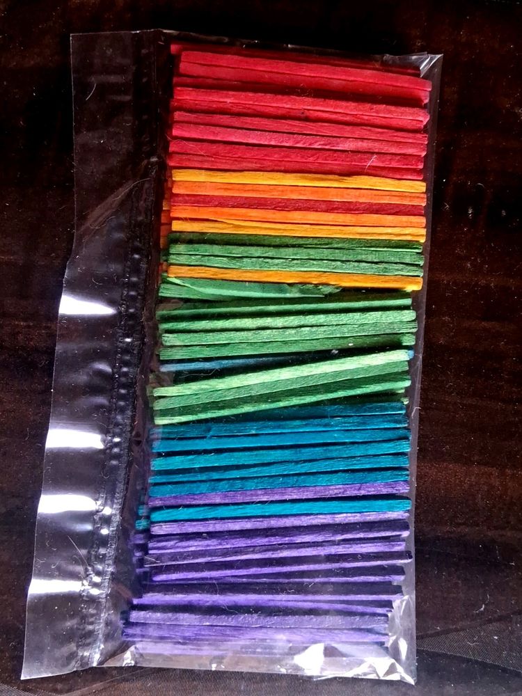 Coloured Wodden Sticks