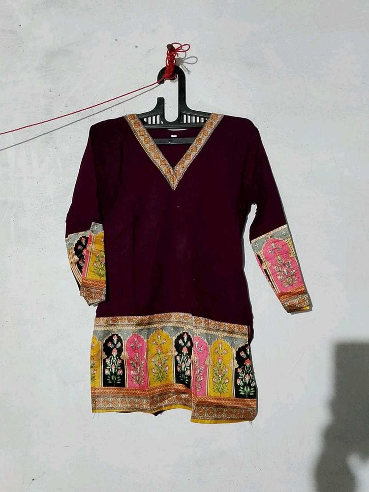 Embroidered Kurta