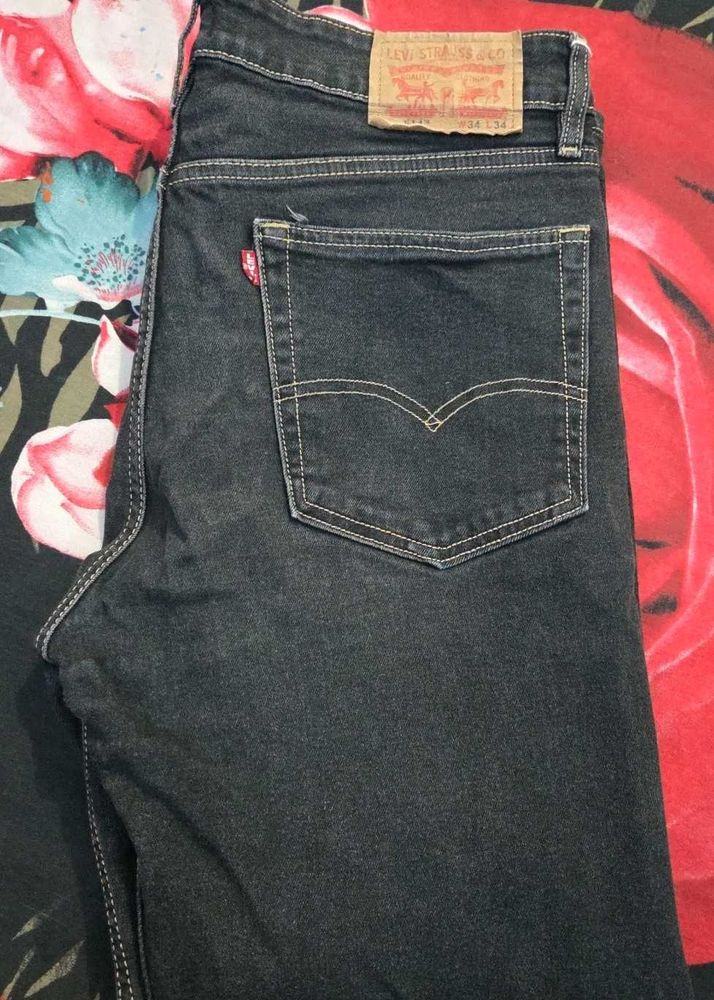 Men Black Levi's Jeans
