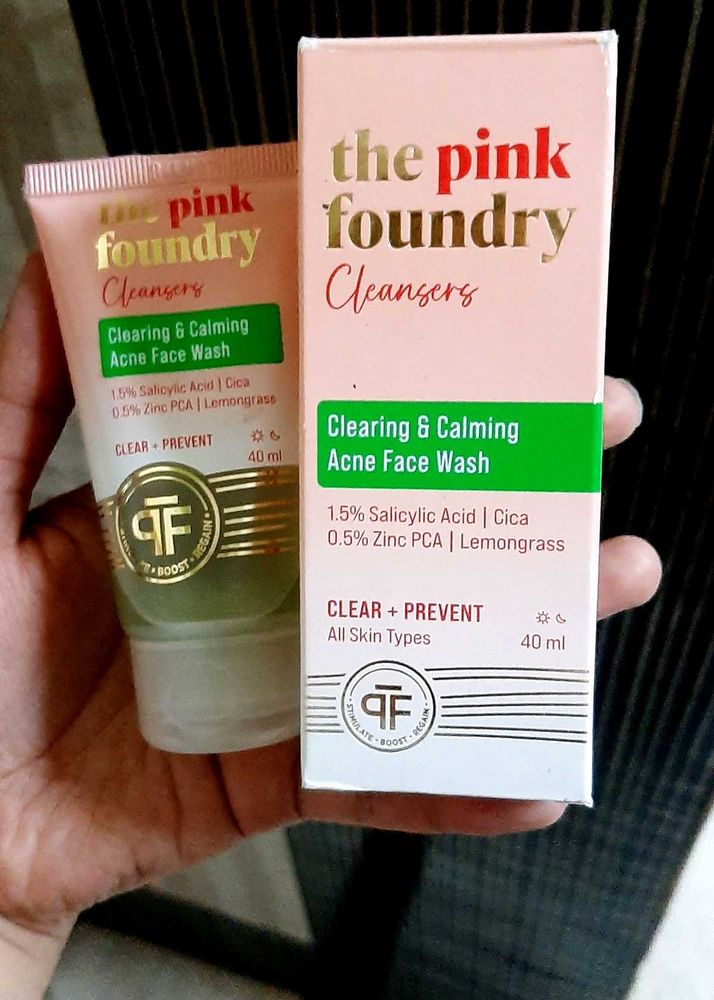 The Pink Foundry Face Wash🧼
