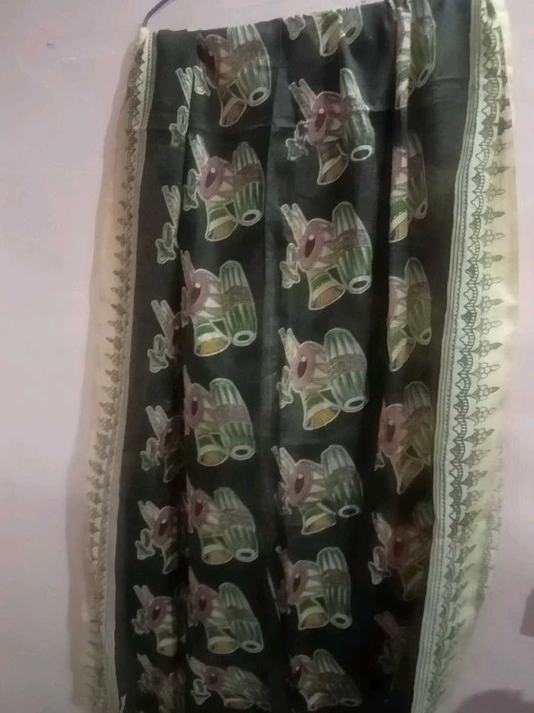 Unique Drum Print multicoloured Dupatta