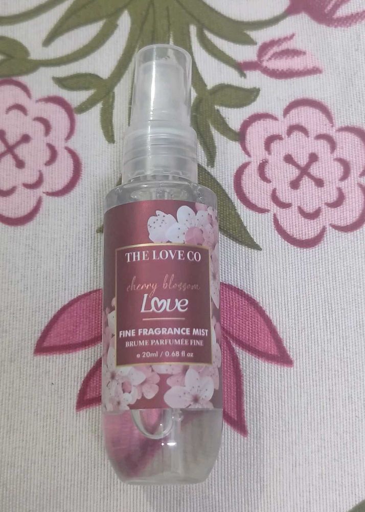 The Love Co Cherry Blossom Fine Fragrance Mist