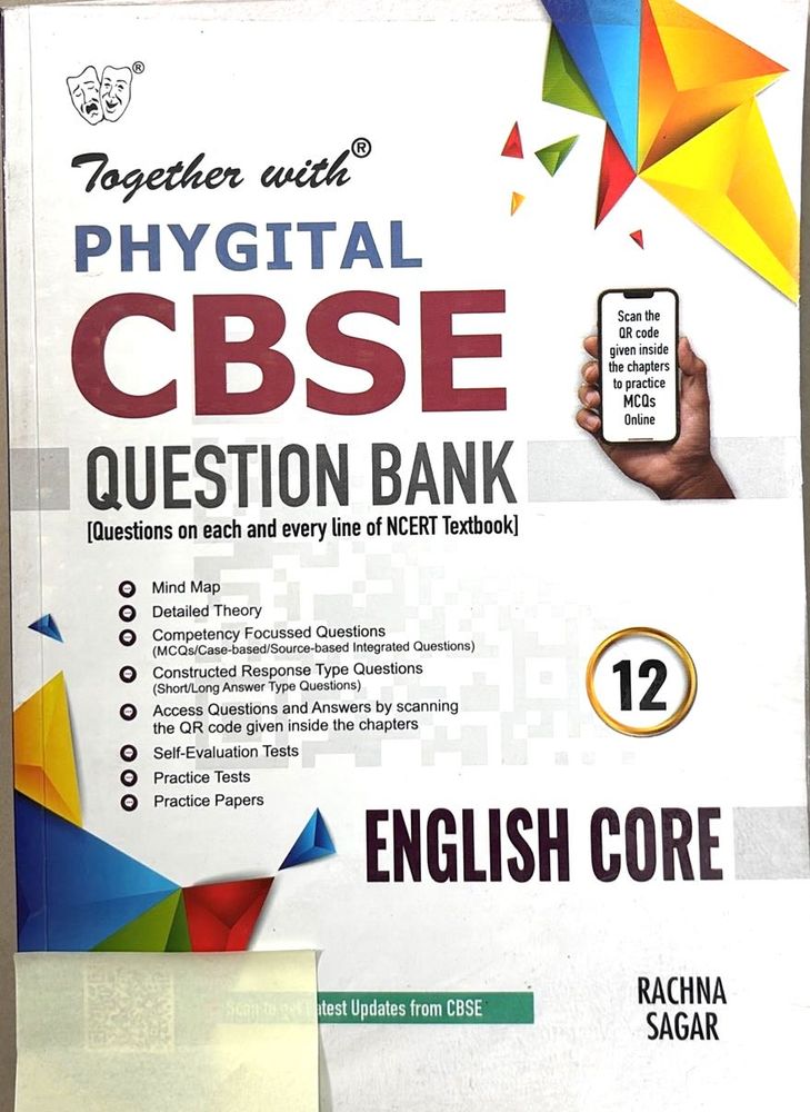 CBSE English Core Question Bank Class 12