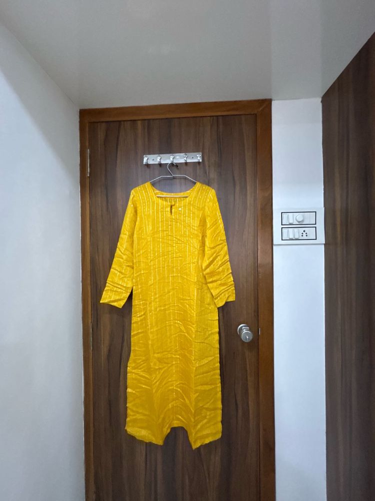 Elegant Yellow Kurta