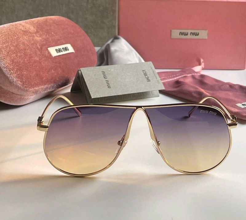 Miu Mi Aviator Sunglasses
