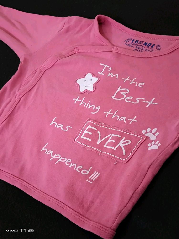 Combo Of 3 Tops For Infants