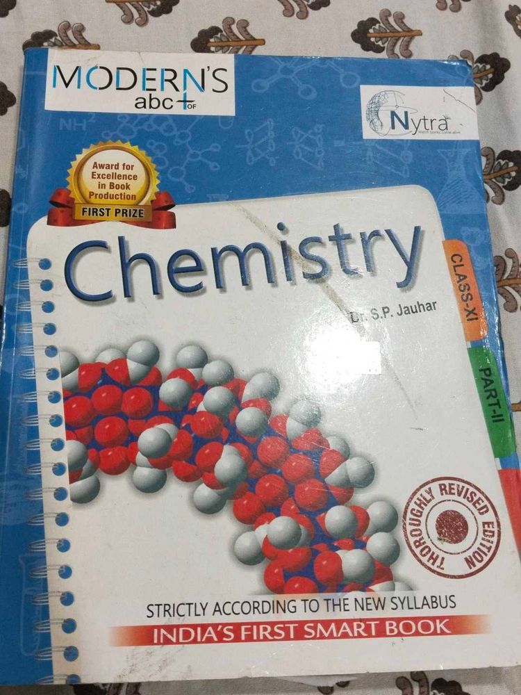 Modern's abc+ Chemistry Book class 11 part 2