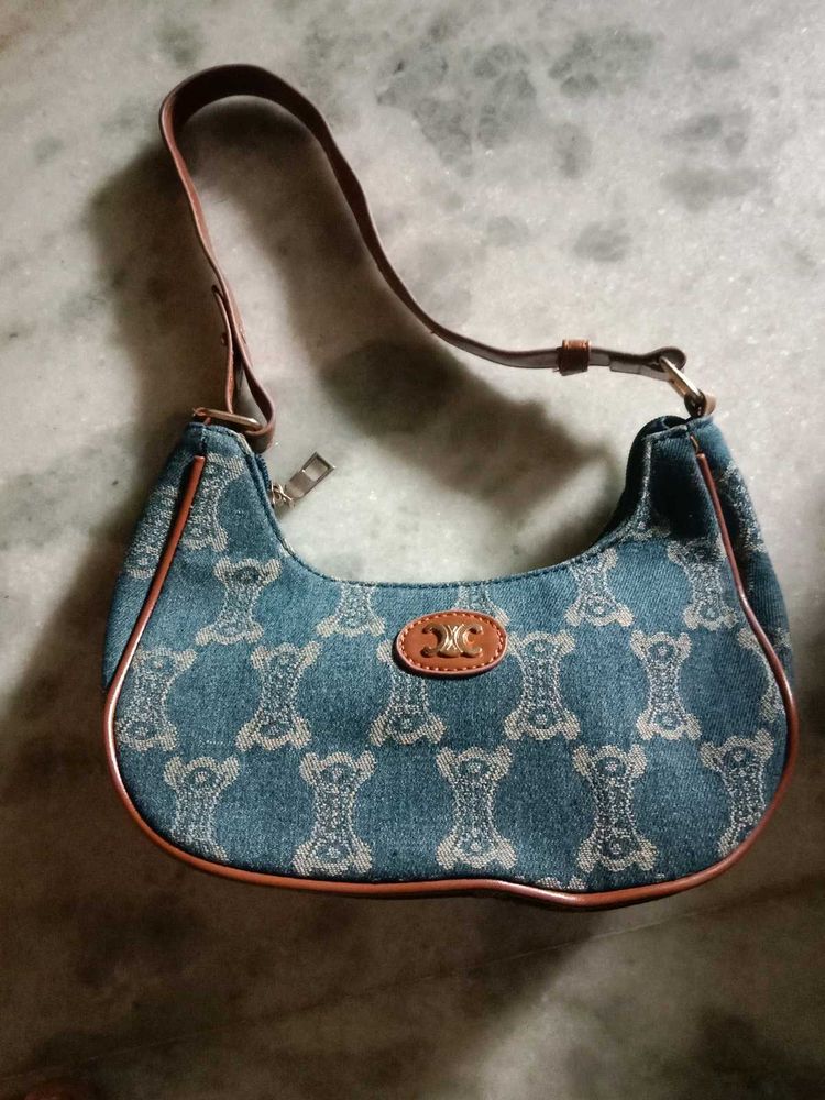 Stylish Denim Shoulder Bag