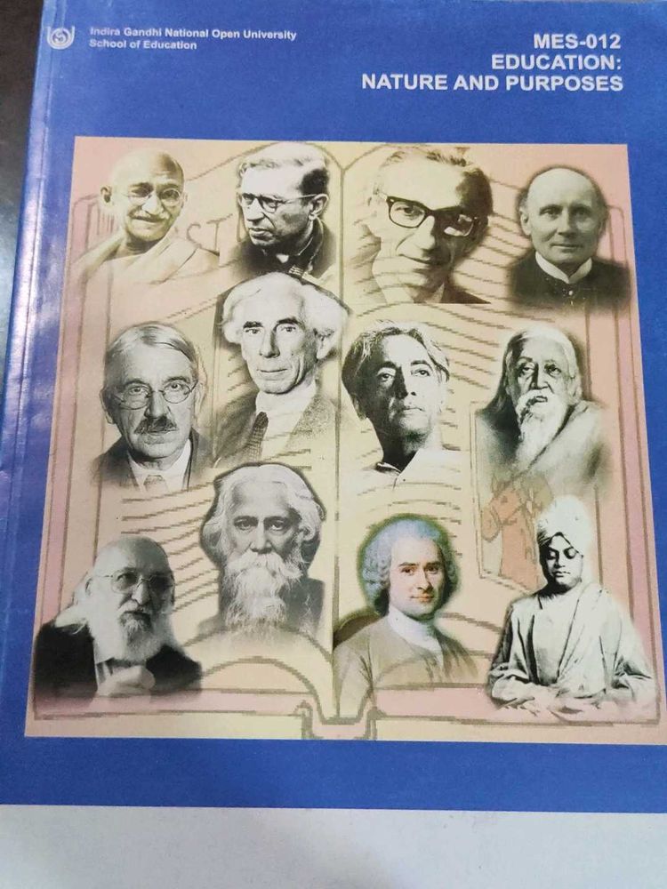 Education: Nature and Purposes Book