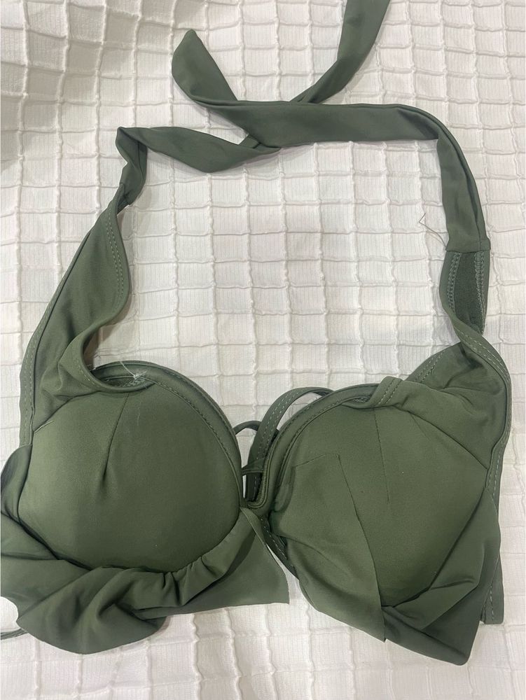 Stylish Green Bikini Top