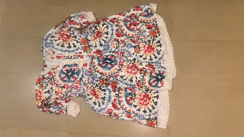 Folral kurti