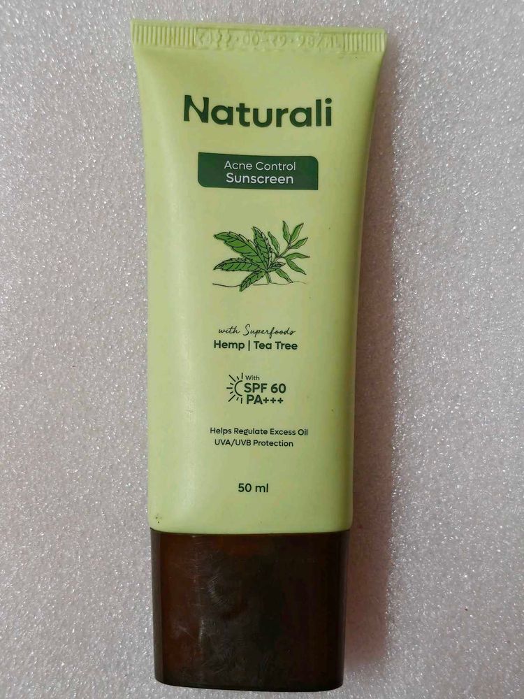 Naturali Acne Control Sunscreen