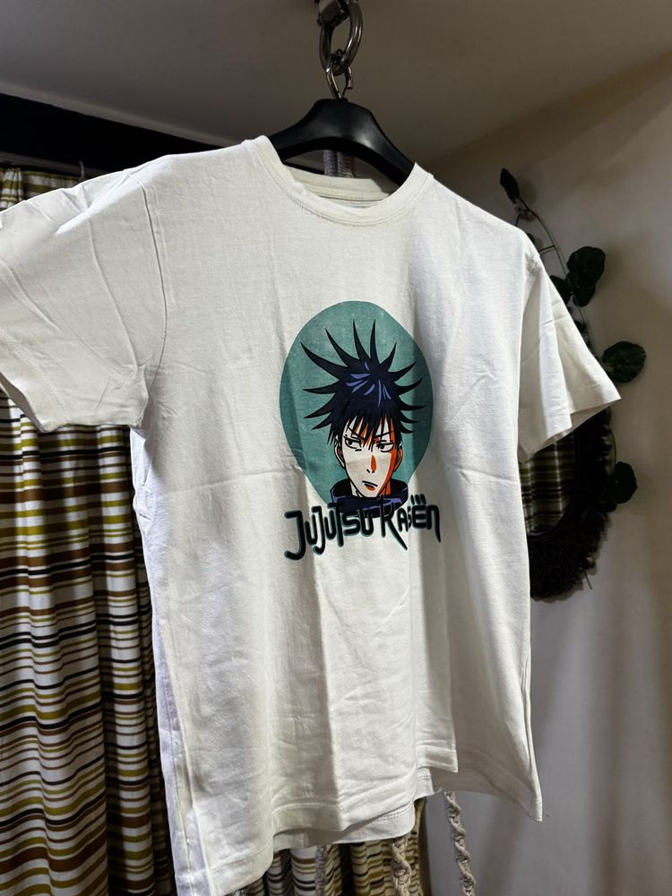 🤍 Pull&amp;Bear Jujutsu Kaisen Graphic T-Shirt