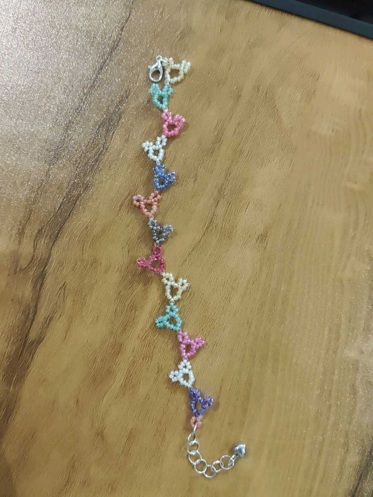 Cute Beaded Mickey Mouse Bracelet