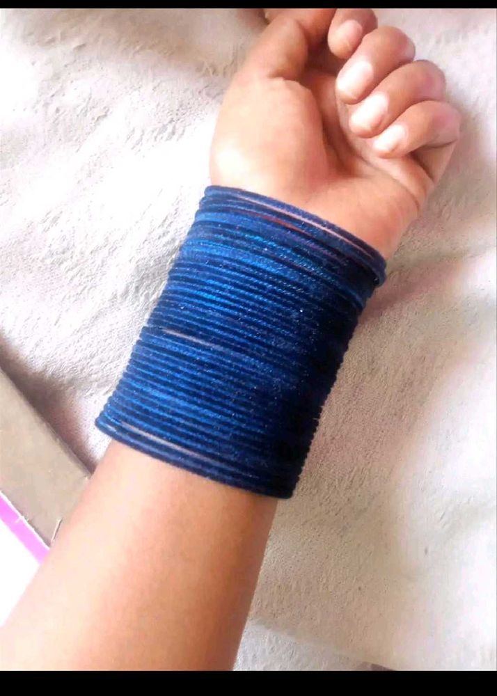 Set of Blue Bangles