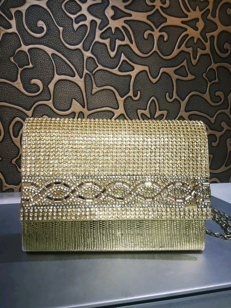 Golden Sling Bag