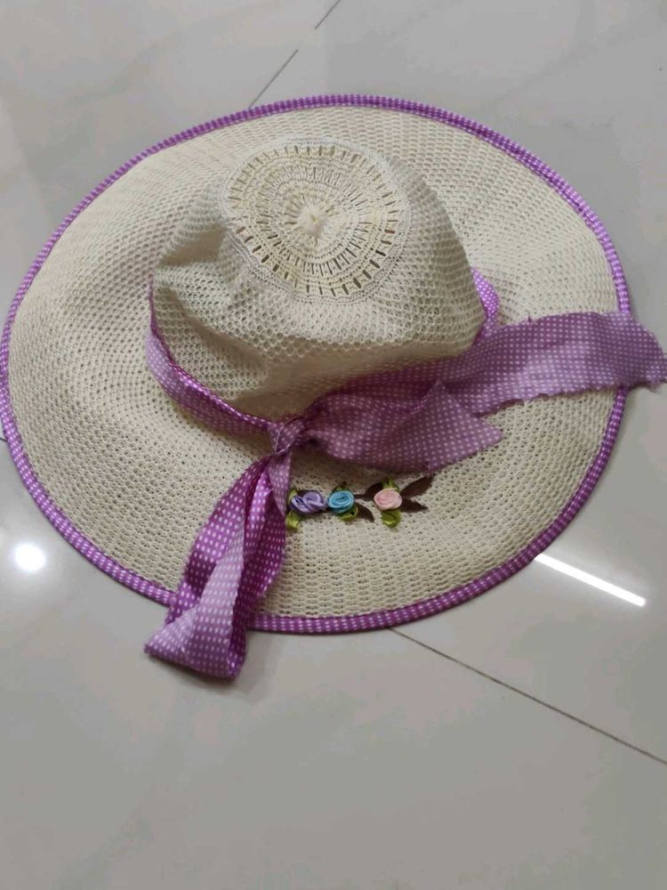 Charming Wide-Brimmed Sun Hat