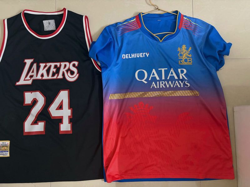 NBA &amp; Cricket Jerseys Bundle