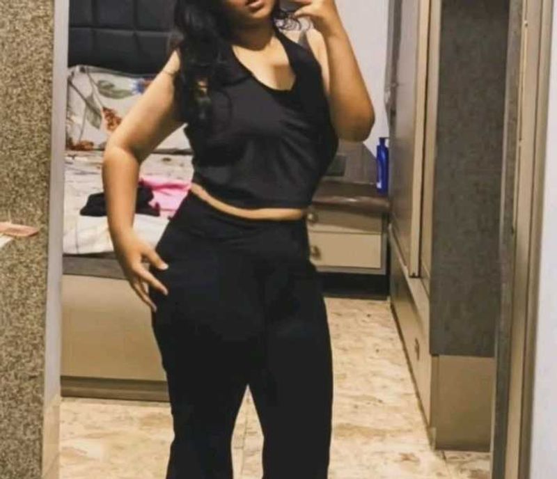 Stylish Black halter neck top