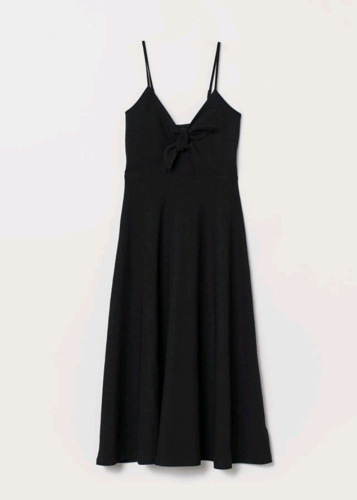 H&amp;M Tie Knot Midi Dress