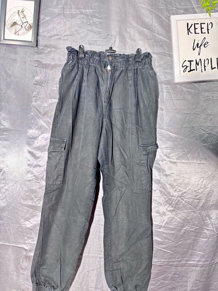 New Look black Cargo Pants unisex