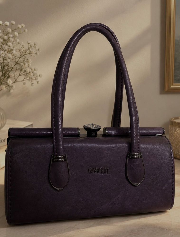 Elegant Purple Handbag