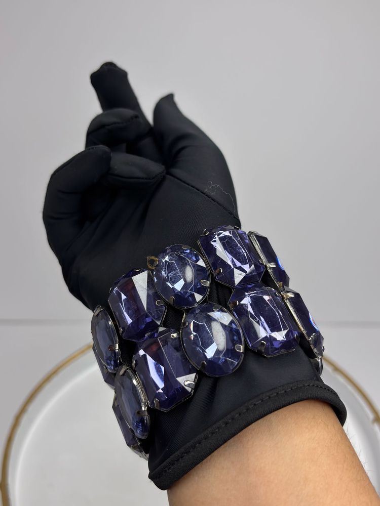 Statement Crystal Cuff Bracelet