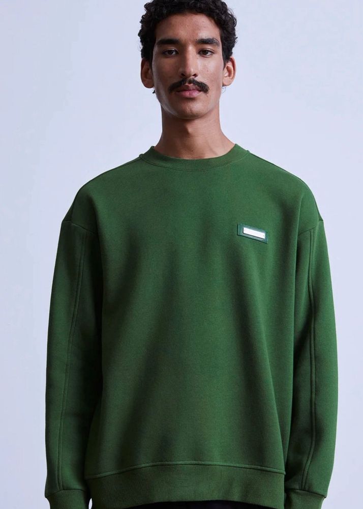 Men's Green Crewneck Sweatshirt