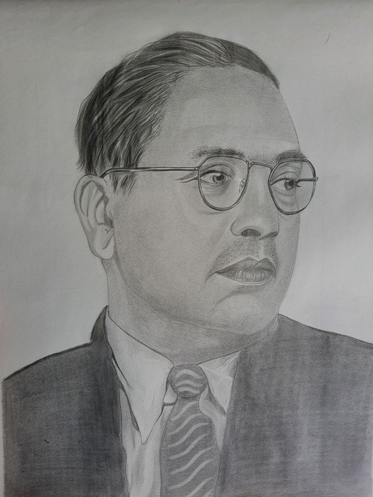 BB ambedkar portrait 💙👑