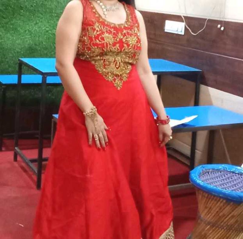 Stunning Red Ethnic Gown