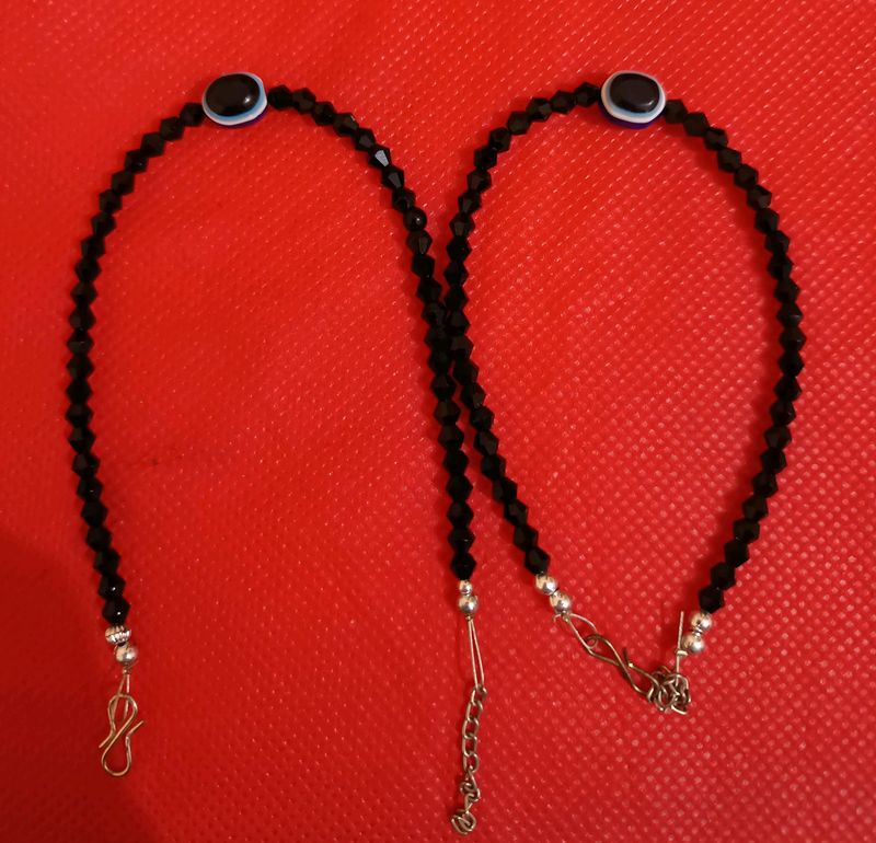 2 Evil eye Anklets!