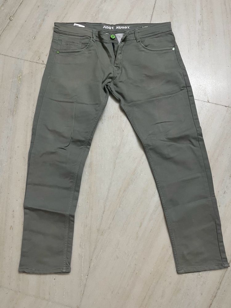 Men's Grey Chinos
