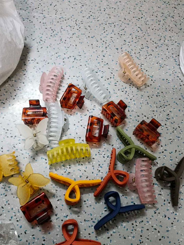 PICK ANY 4 BIG Hair Clip Claws
