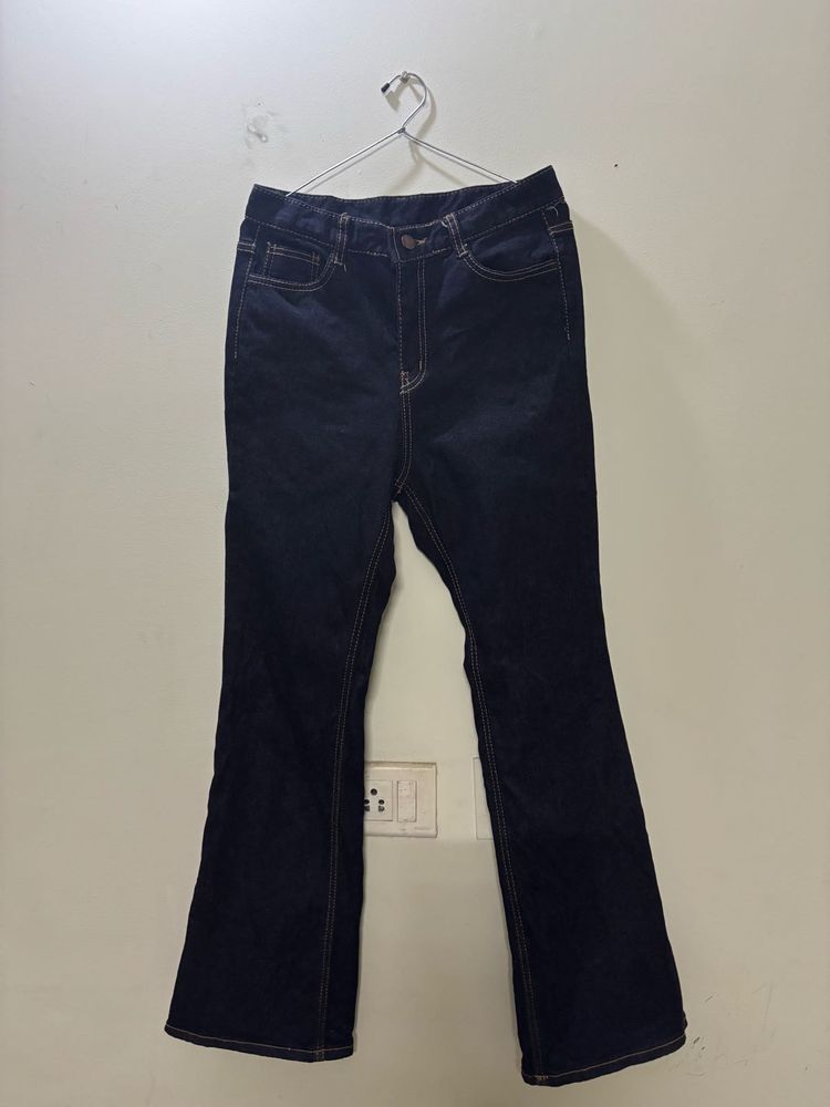 Dark Wash Flared Jeans