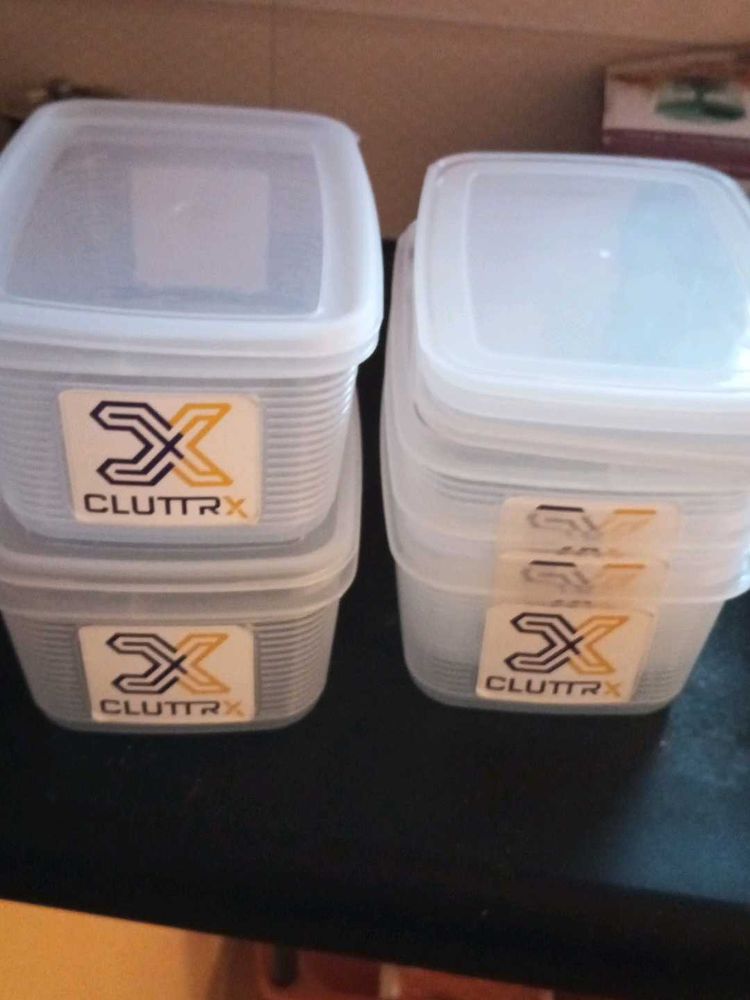 Fridge Storage Containers Pack Of 5