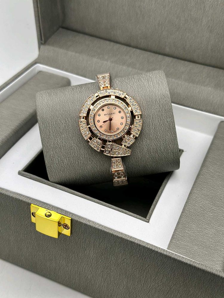 Bvlgari stone studded ladies watch