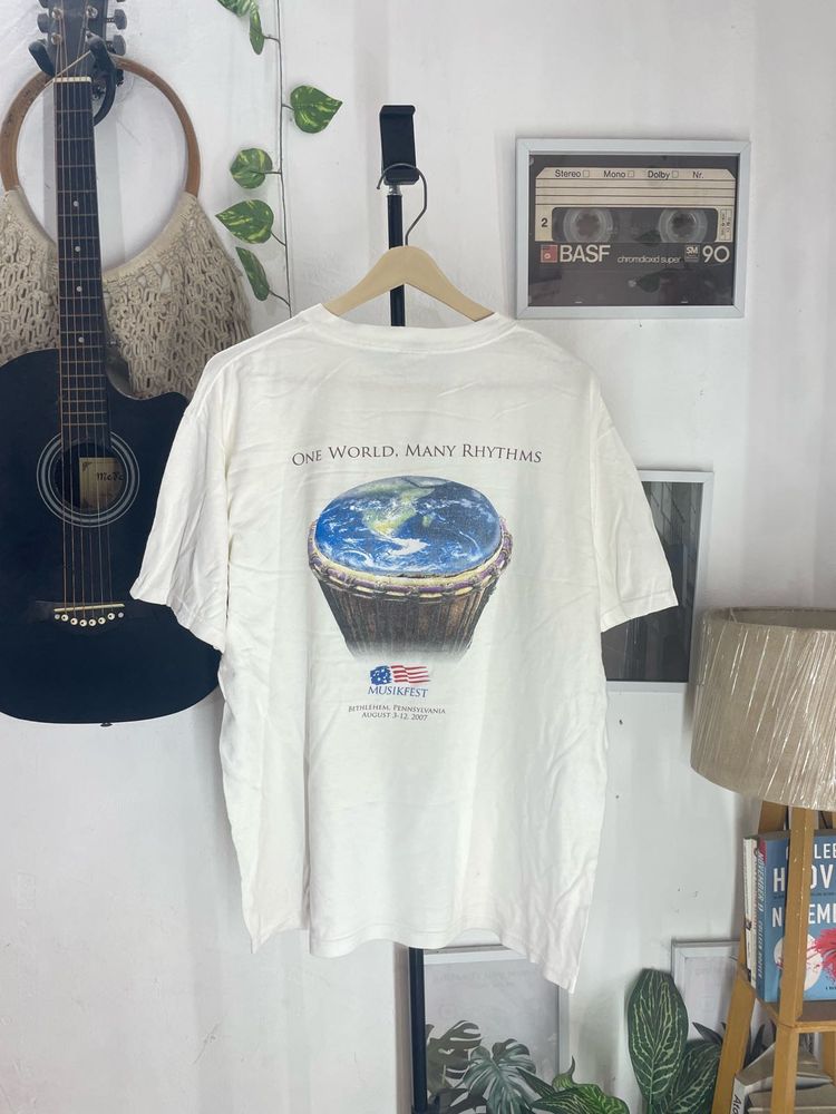White Graphic T-Shirt