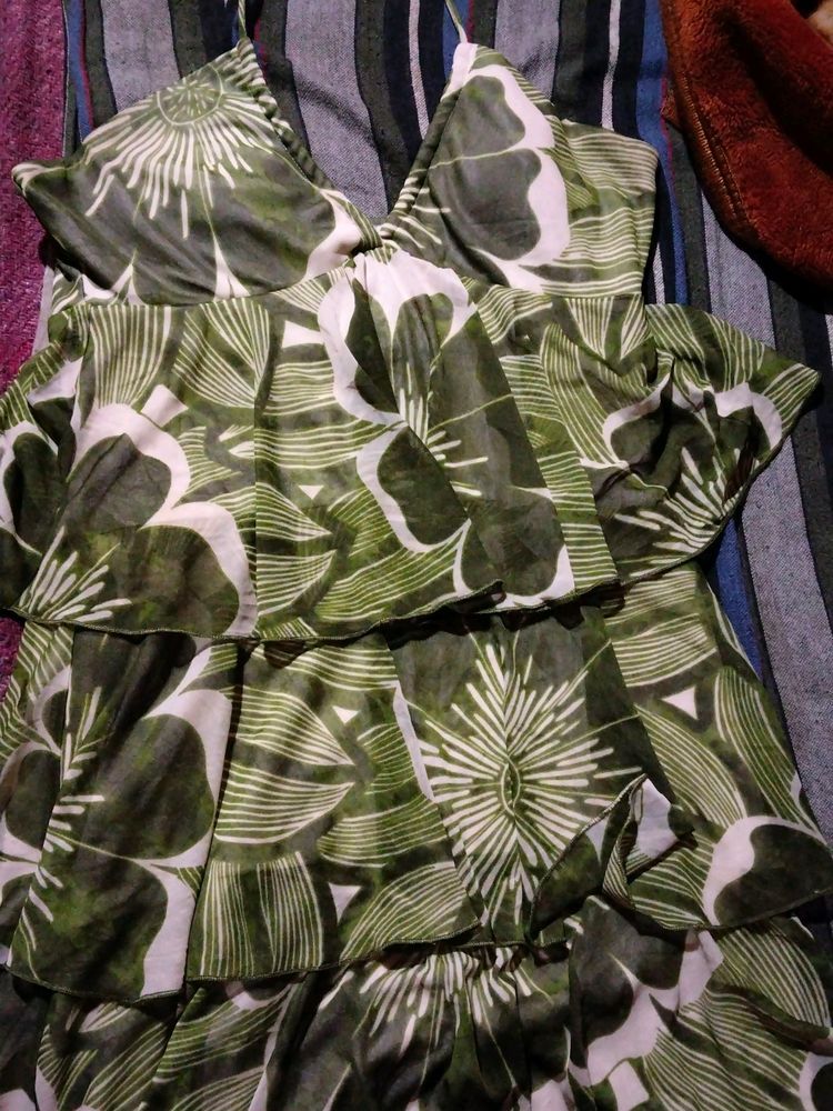 Freesbee , Flare Soft material , S Size  Short Dress