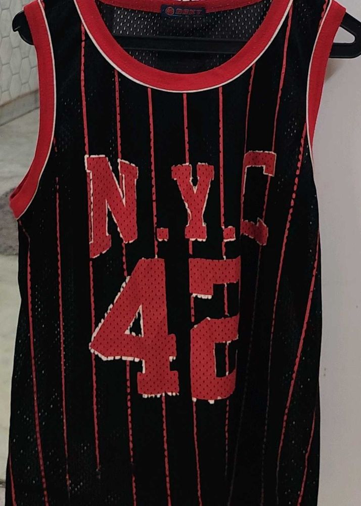 Vintage NYC Basketball Jersey
