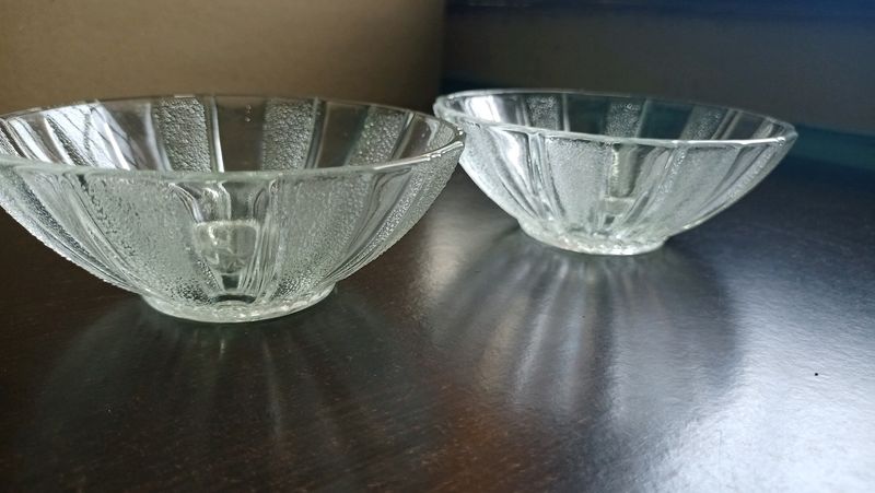 Vintage Three Glass Bowls